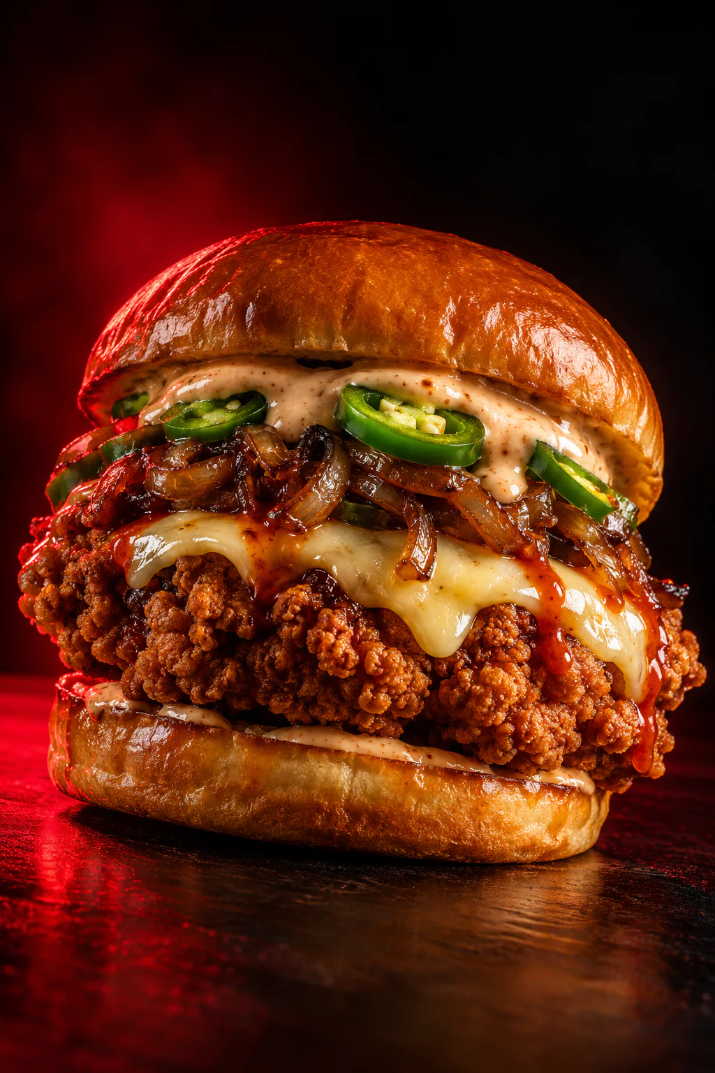 Hot Chicken burger