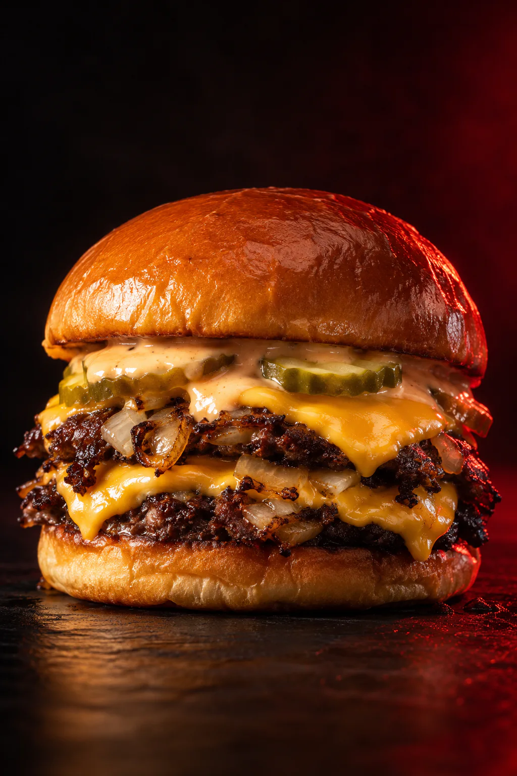 OG Smash Oklahoma burger
